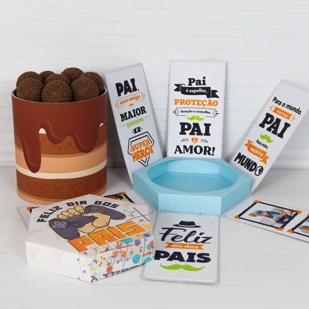 Arquivo de Corte caixa explosão dia dos pais