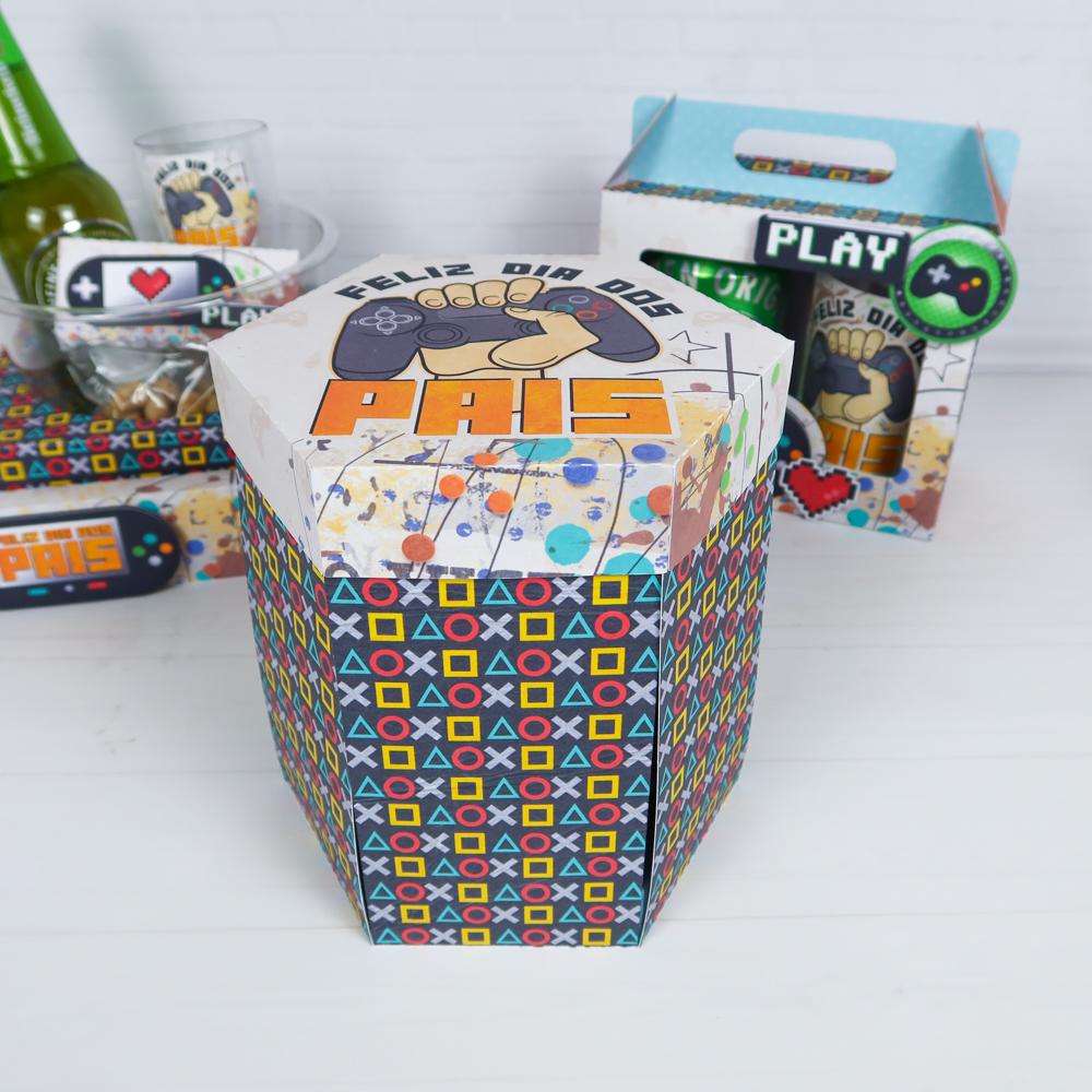 Arquivo de Corte caixa explosão dia dos pais