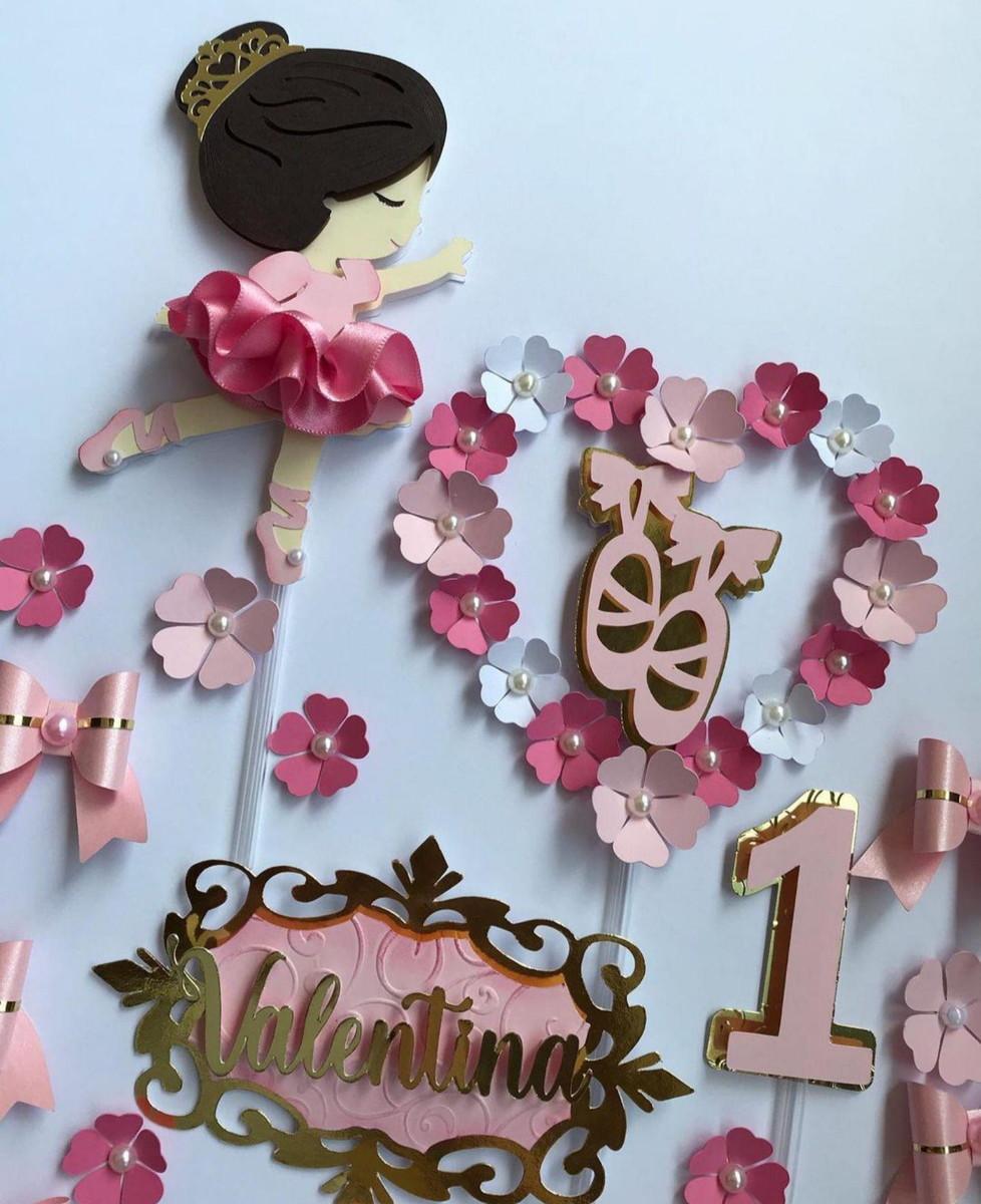 Arquivo de Corte Topo  bailarina flores