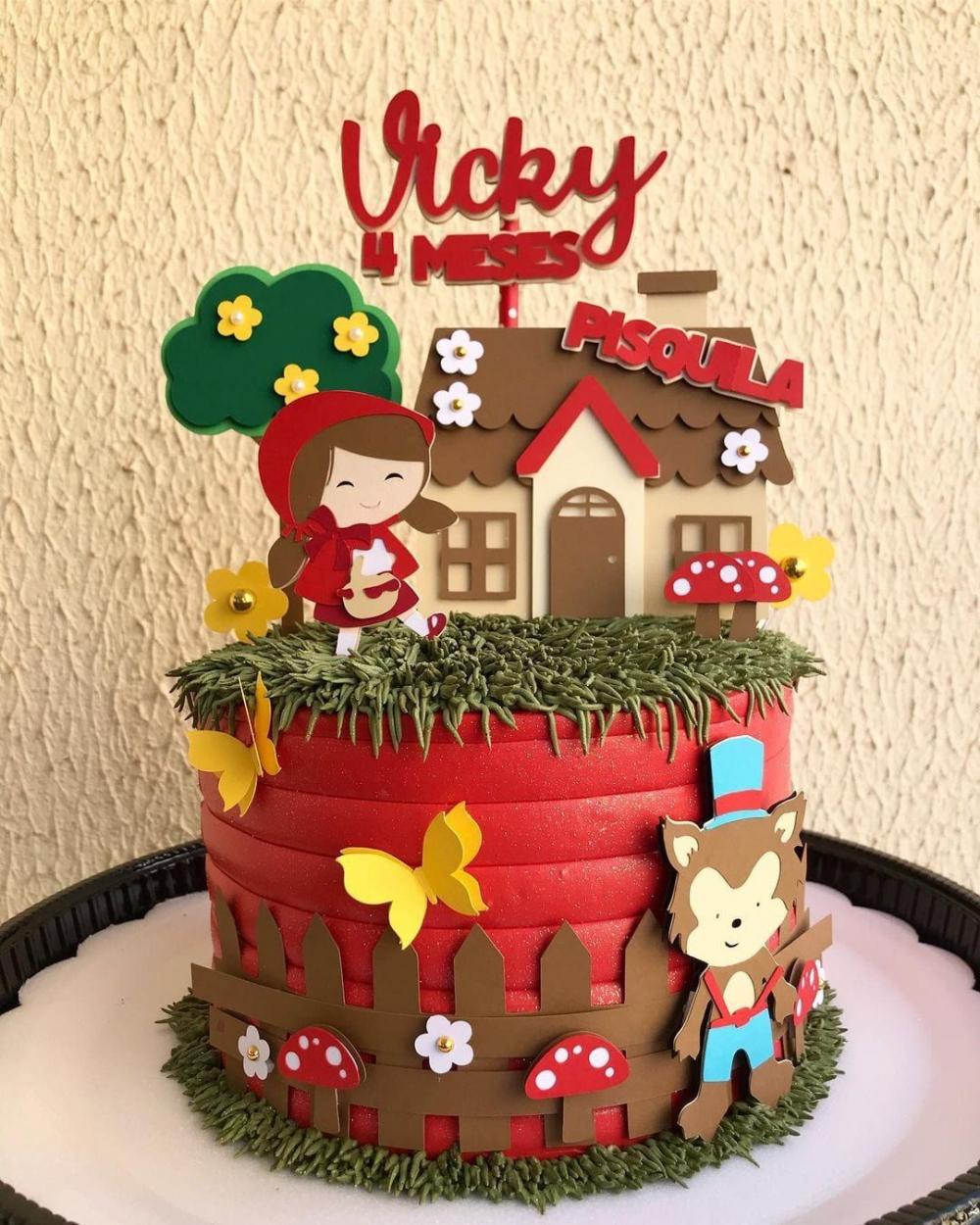 Arquivo de Corte Topo Chapeuzinho Vermelho