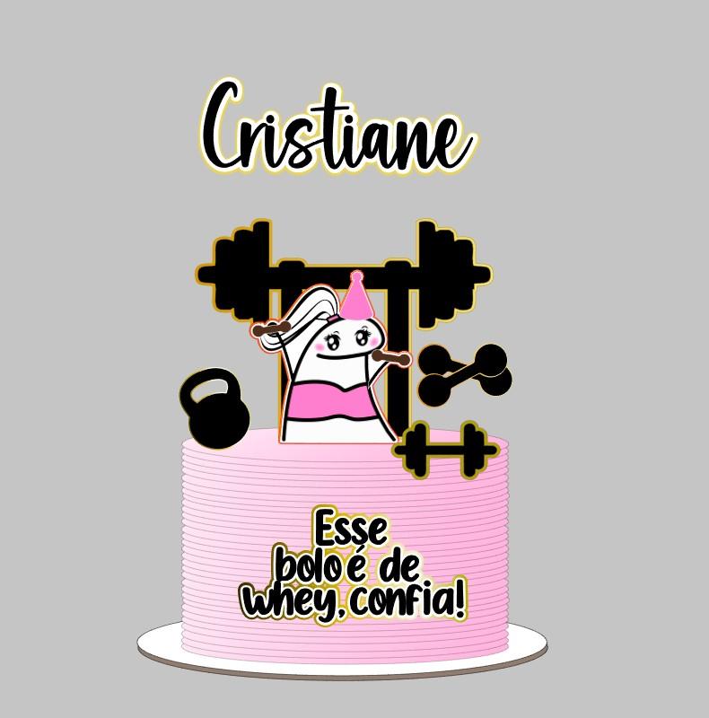 Arquivo de corte Topo de Bolo flork treino