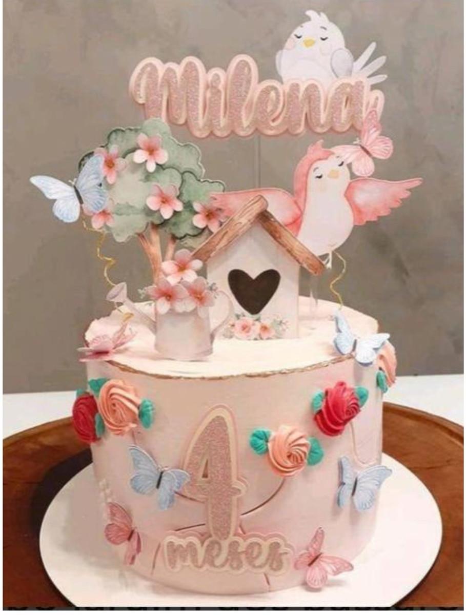 Arquivo de Corte Topo jardim encantado aquarela