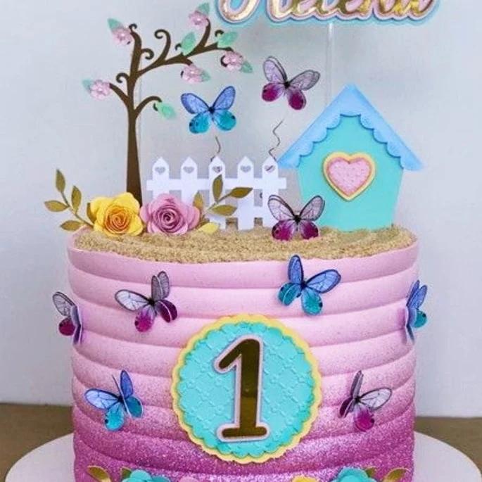 Arquivo de corte topo jardim encantado