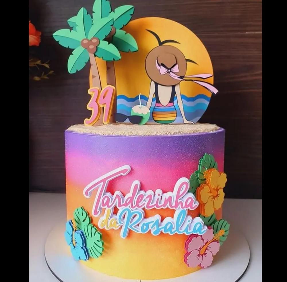 Arquivo de corte Topo de bolo tardezinha