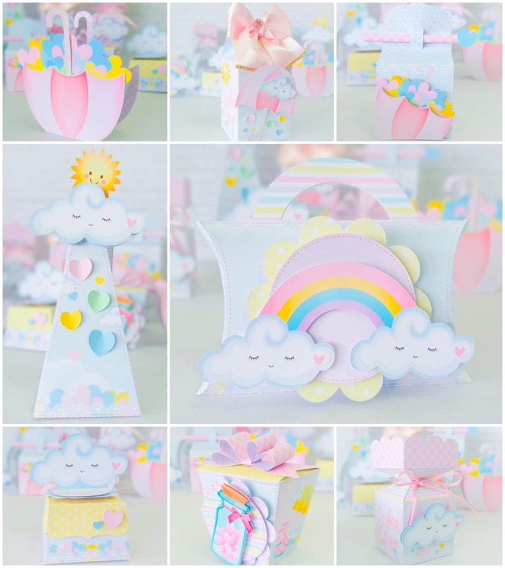 Arquivo de Corte kit chuva de amor