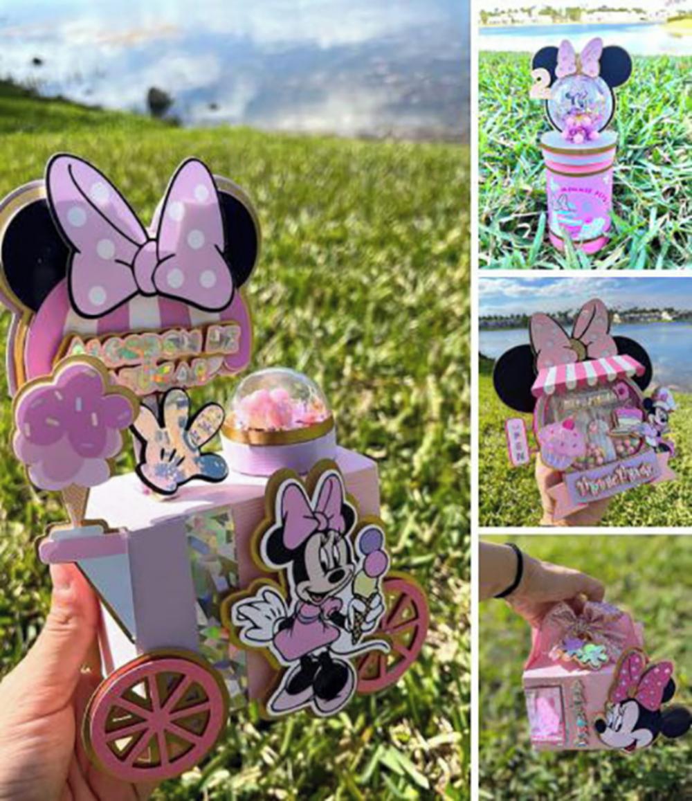 Arquivo de Corte casinha minnie rosa