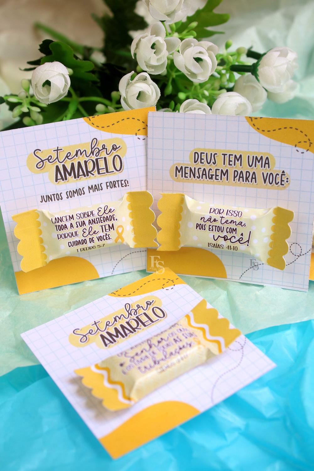 Arquivo de corte cartão balinha setembro amarelo