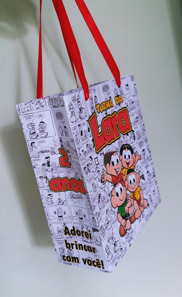 Arquivos de Corte Sacola Turma da Monica