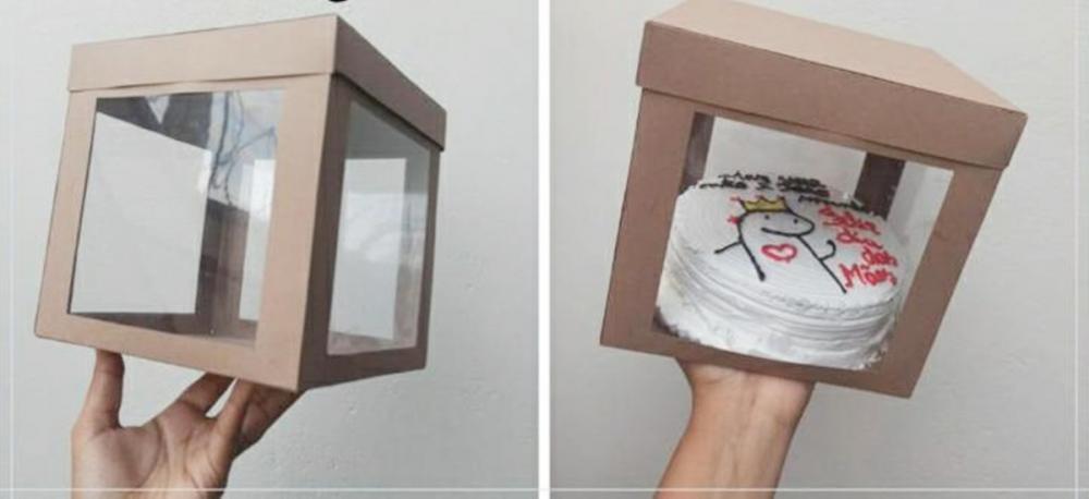 Arquivo de Corte Caixa Cake Bento 18 x 22