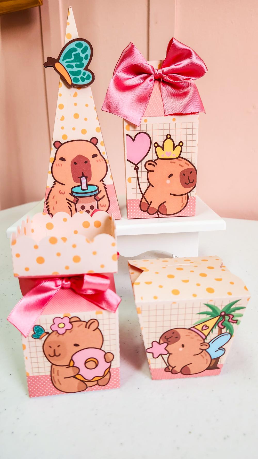 Arquivo de corte kit capivara