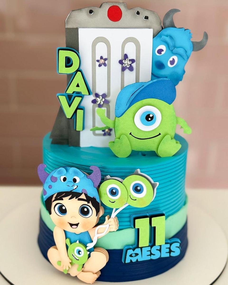 Arquivo de Corte Topo Monstros S.a menino