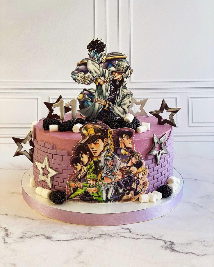 Arquivo De Corte Topo De Bolo Animes Jojos Bizarre Adventure