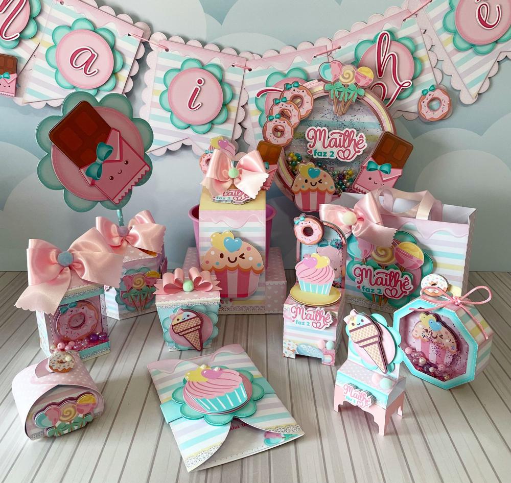 Arquivo de Corte Doces em Studio/pdf e Png