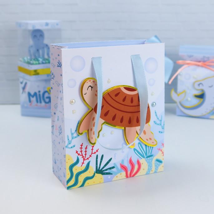 Arquivo de Corte Sacolinha Fundo do Mar