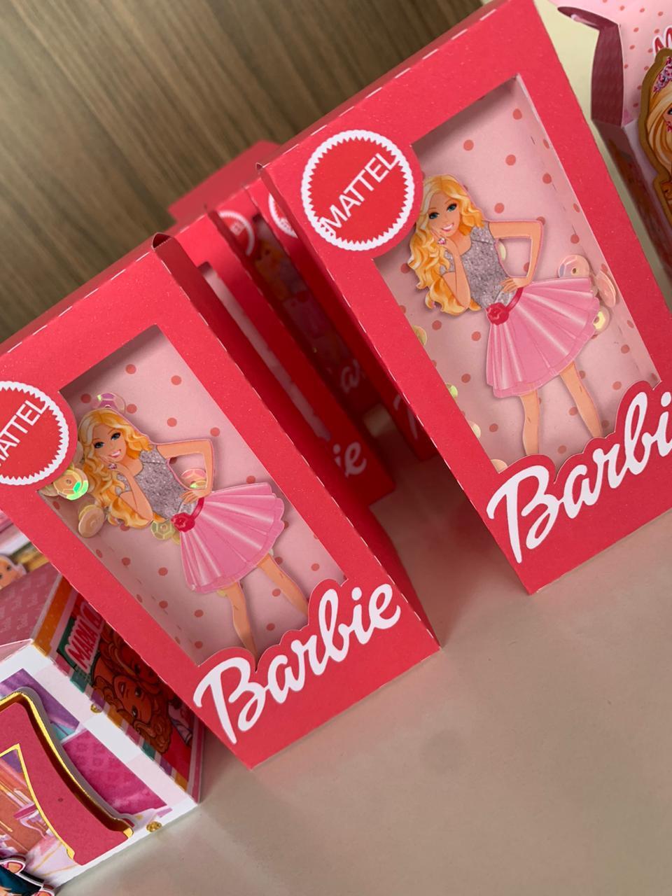 Arquivo de Corte caixa boneca Barbie