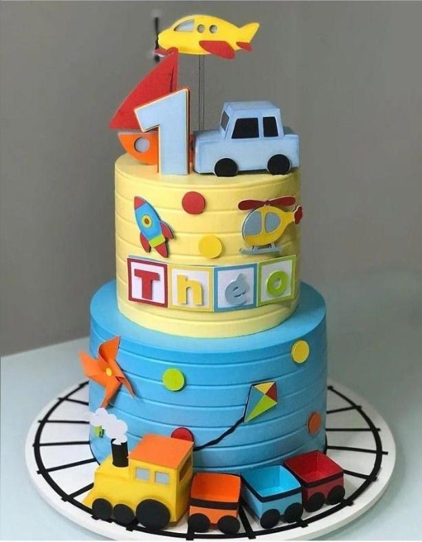 Arquivo de corte topo de bolo carrinhos