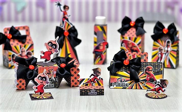 Arquivo de Corte kit os incriveis