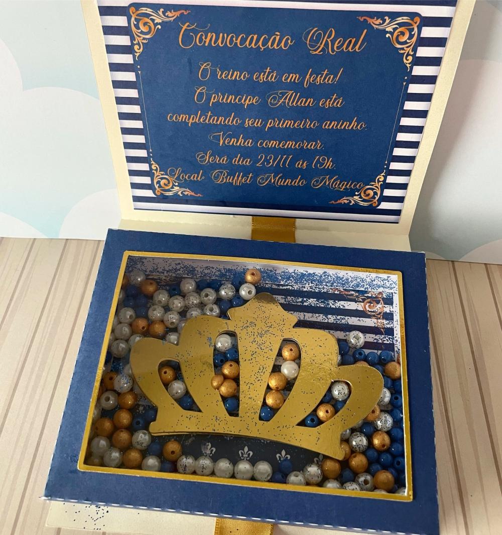 Arquivo de Corte caixa convite principe realeza
