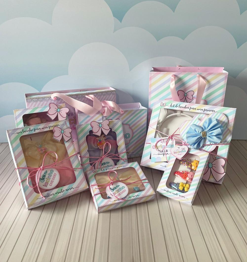 Arquivo de corte kit caixas para laços