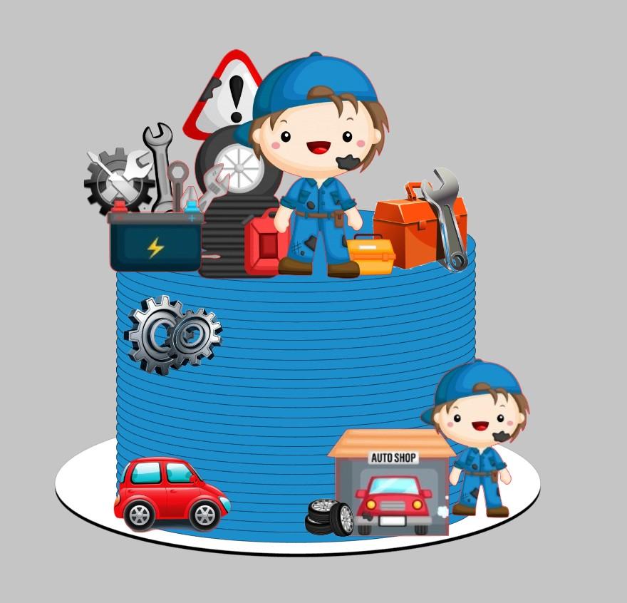 Arquivo de Corte Topo de bolo mecanico