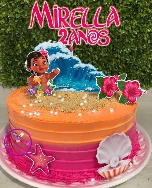 Arquivo de corte Topo  moana baby onda do mar