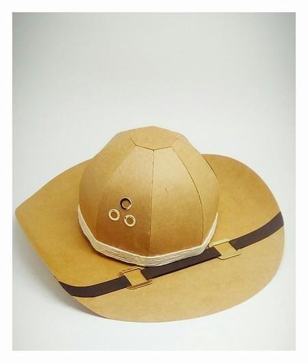 Arquivo de Corte caixa chapeu safari