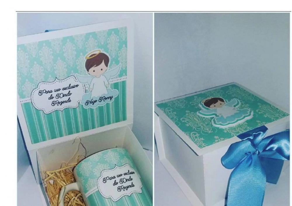 Arquivo de Corte Caixa para Caneca