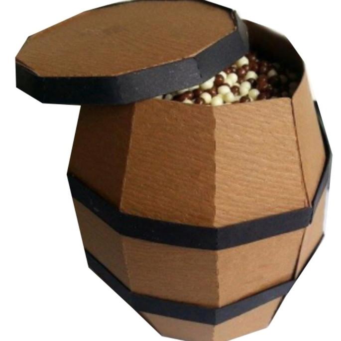 Arquivo de Corte Caixa Barril