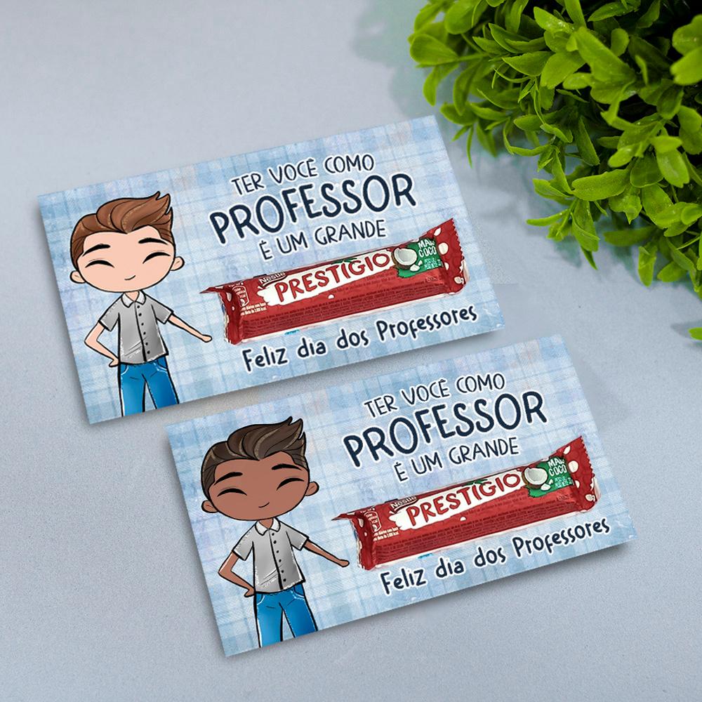 Arquivo de Corte Card Prestigio Dia dos Professores