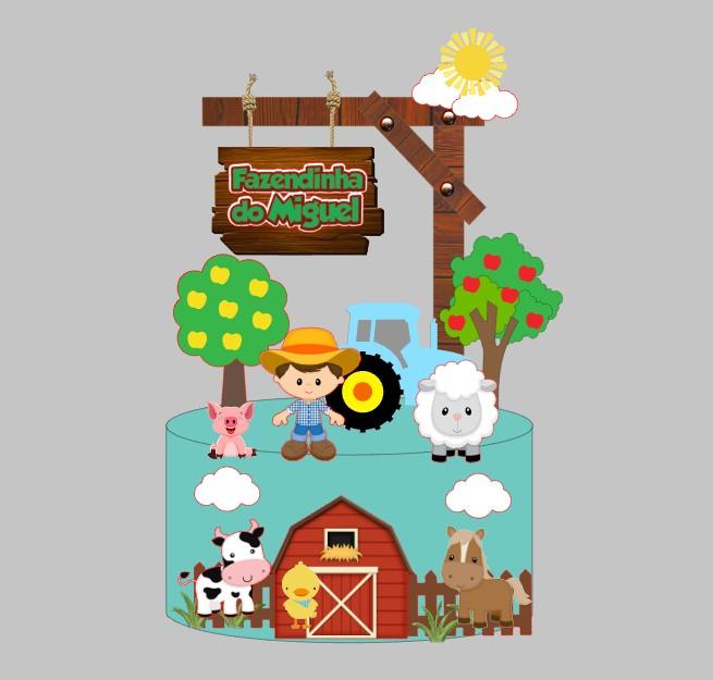 Arquivo de Corte topo fazendinha