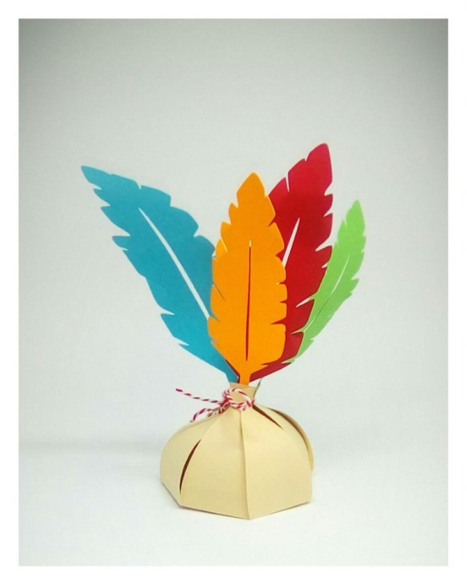 Arquivo de Corte caixa peteca em pdf e studio