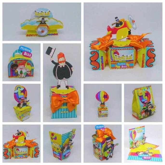 Kit Digital Arquivo de Corte Silhouette Mundo Bita