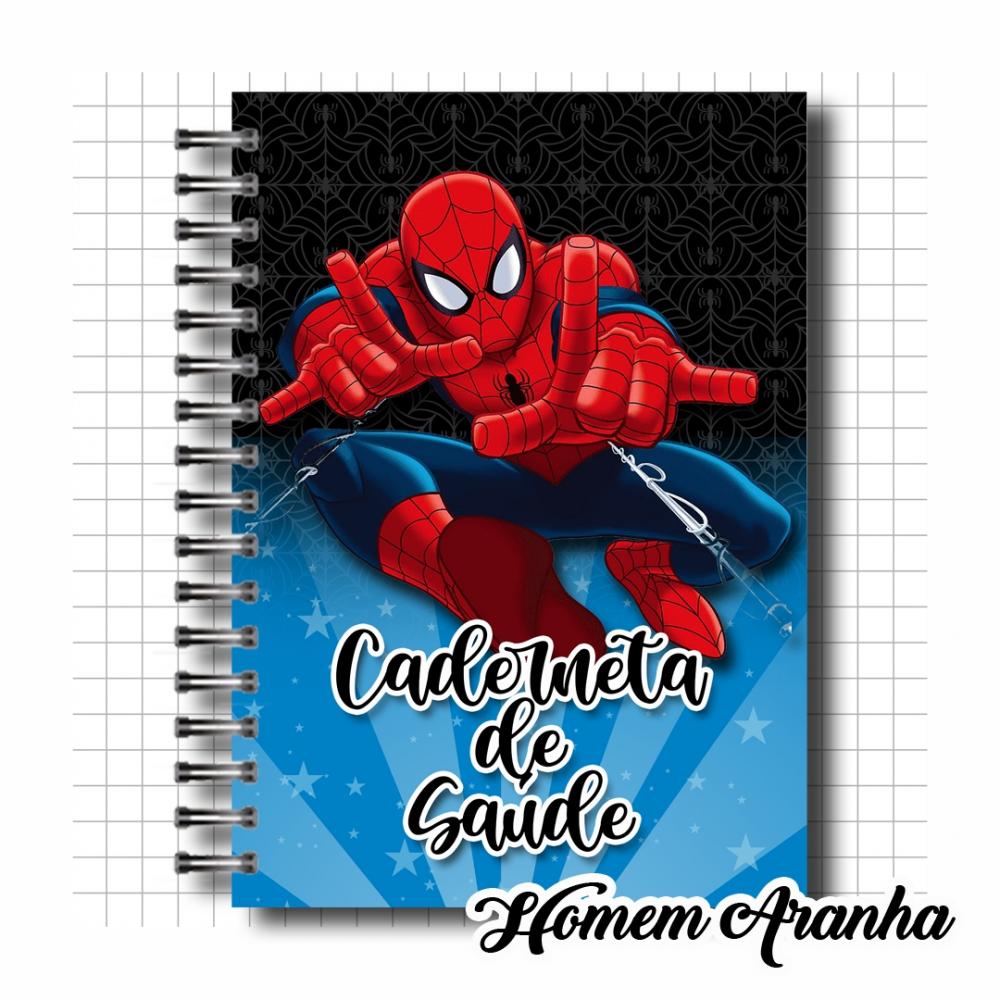Arquivo Digital caderneta da saude homem aranha