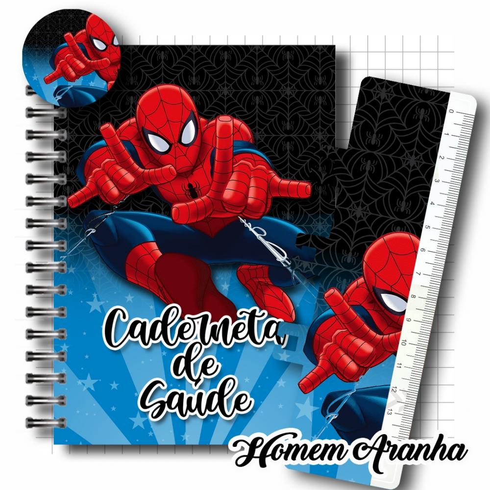 Arquivo Digital caderneta da saude homem aranha