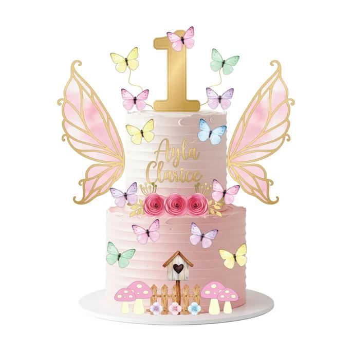 Arquivo de corte topo asas de borboleta