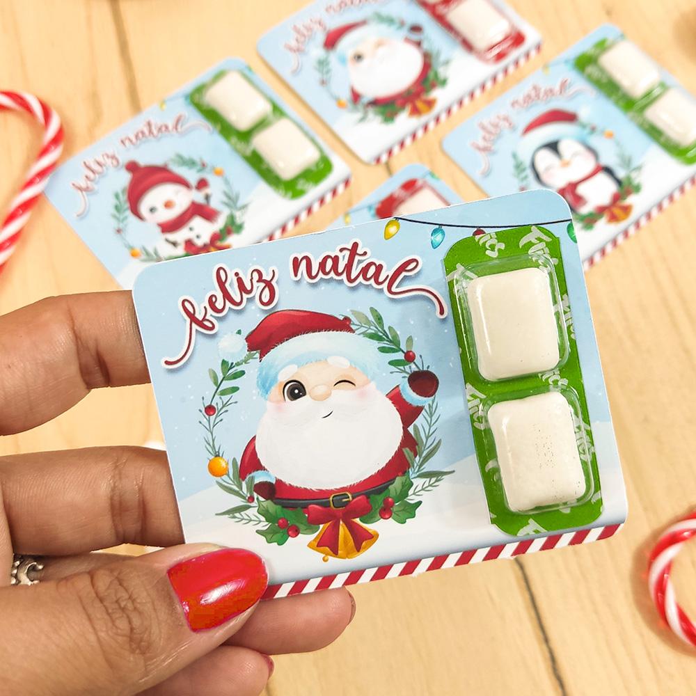 Arquivo de Corte Card Chiclete de Natal