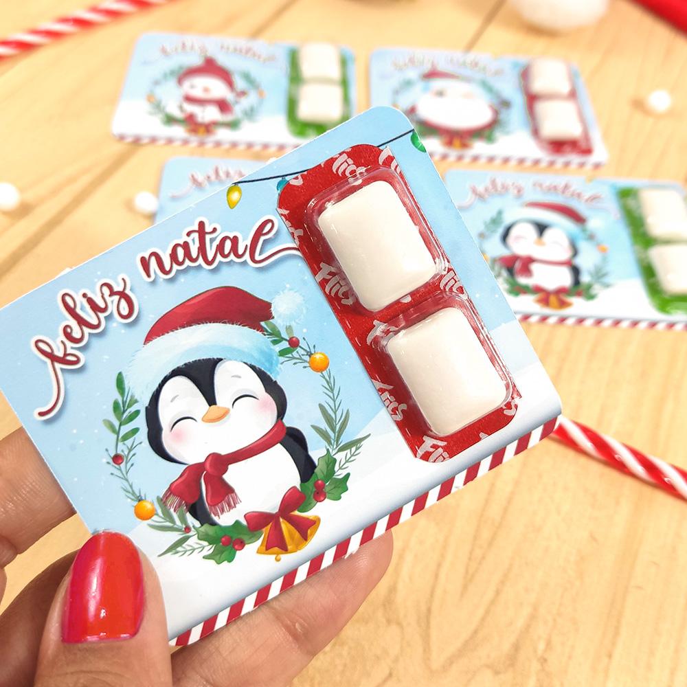 Arquivo de Corte Card Chiclete de Natal