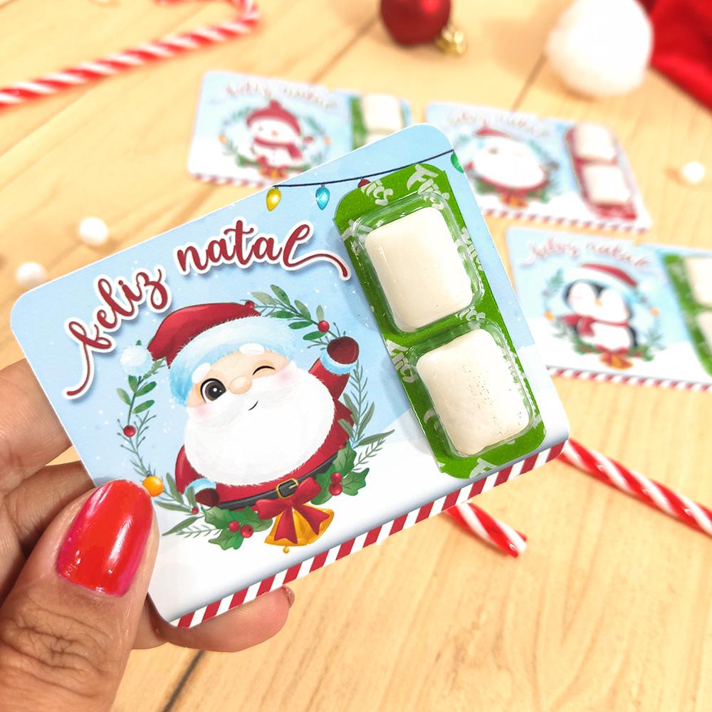 Arquivo de Corte Card Chiclete de Natal