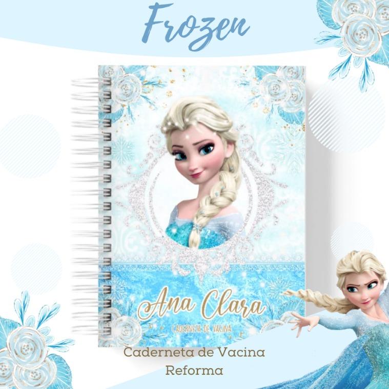 Kit Caderneta da saude frozen