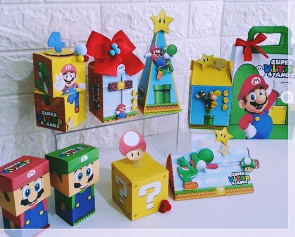 Arquivo de Corte Kit Super Mario Bros