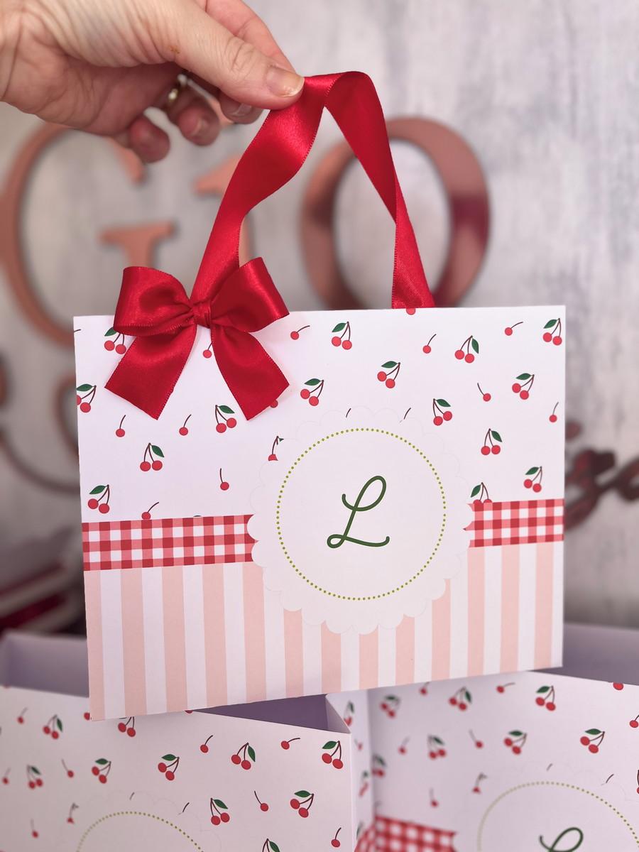 Arquivo de corte sacola cerejinha