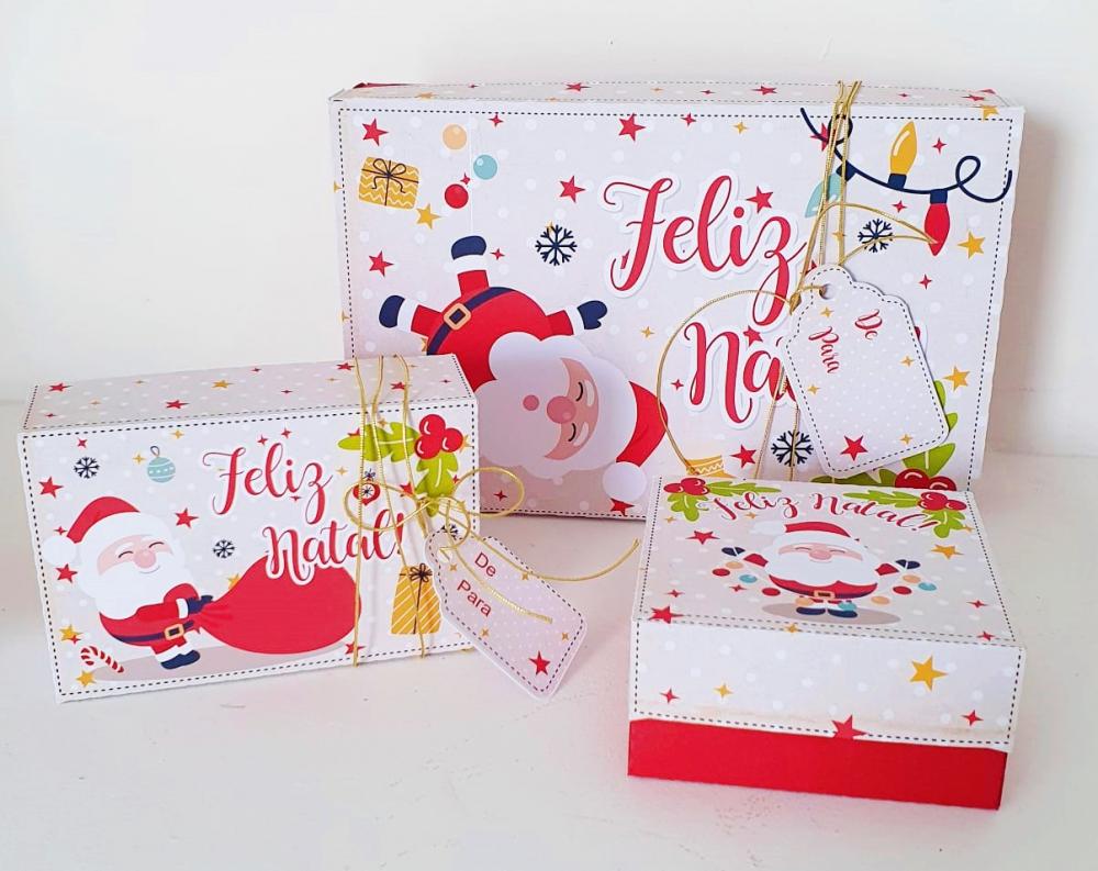 Arquivo de Corte Caixas para doces Natal