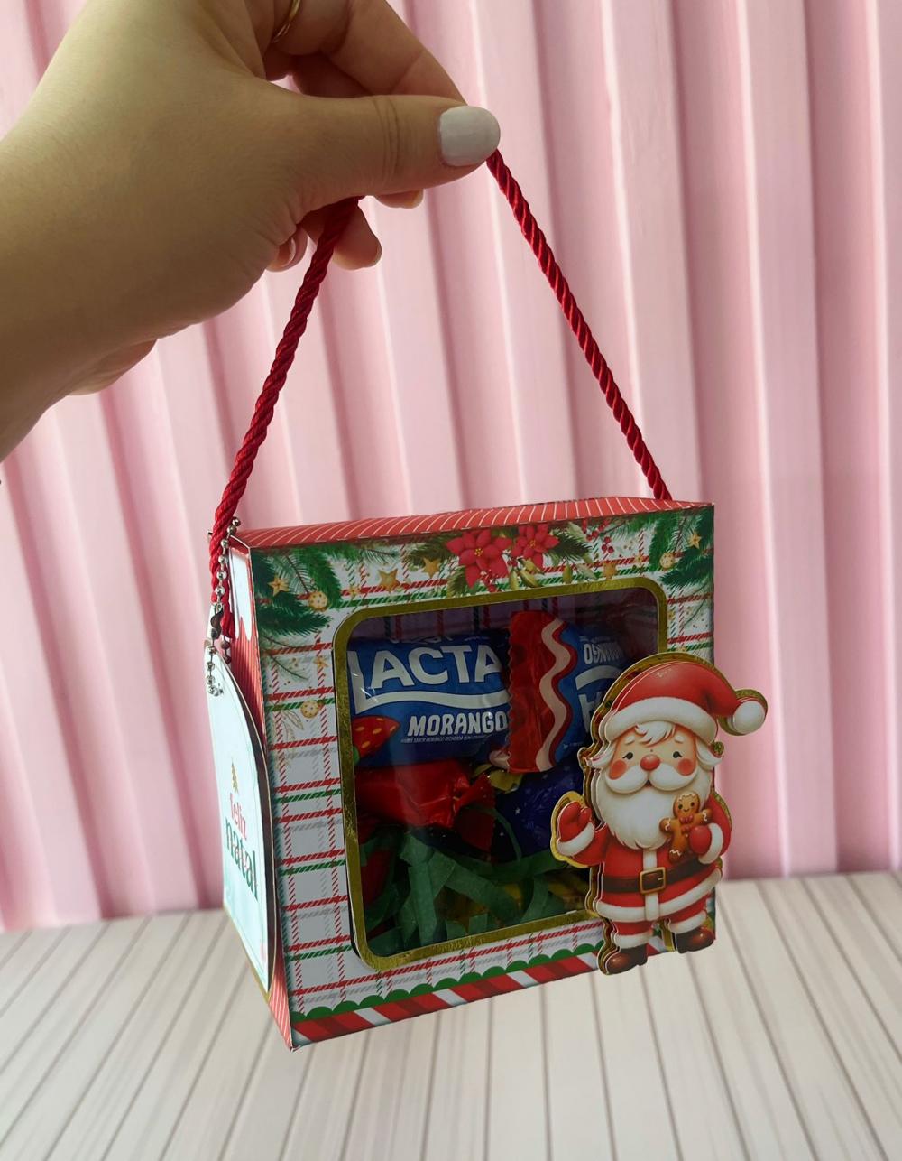 Arquivo de Corte Caixa chocolate Natal