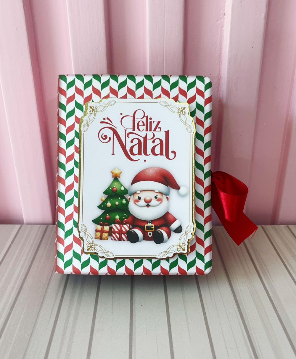 Arquivo de corte caixa para sabonete natal