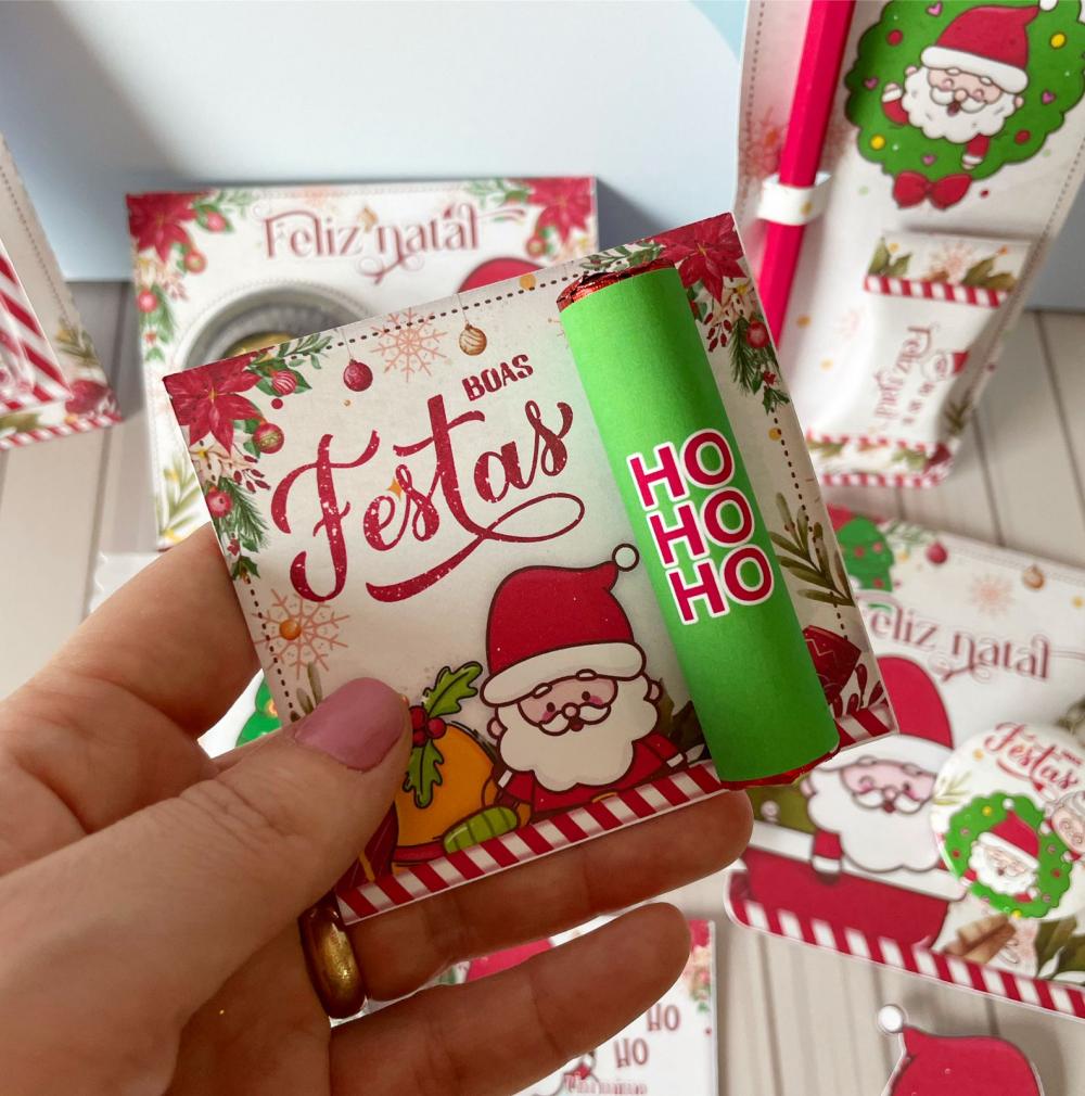 Arquivo de corte card baton natal