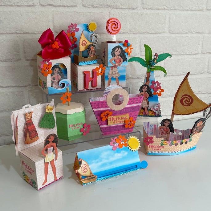 Arquivo de corte kit moana