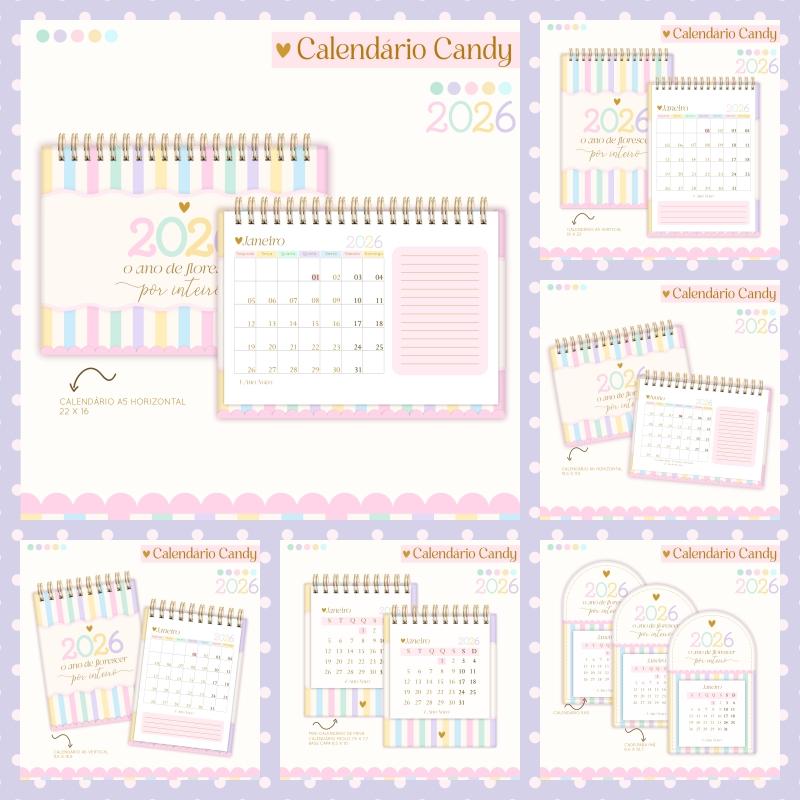 Arquivo digital combo calendario 2026