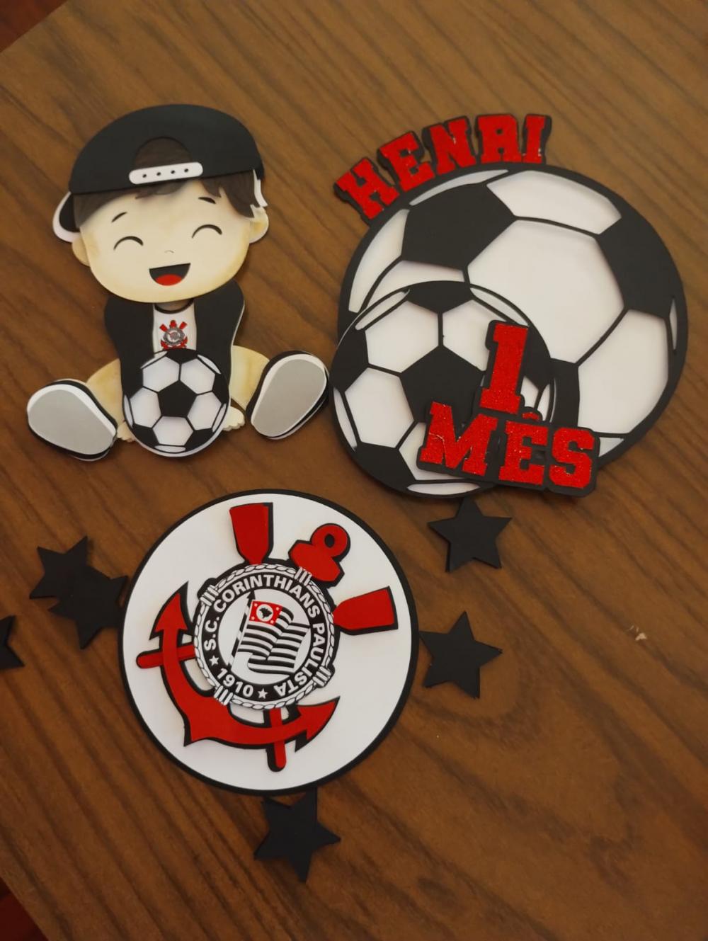 Arquivo de Corte Topo de bolo corinthians baby