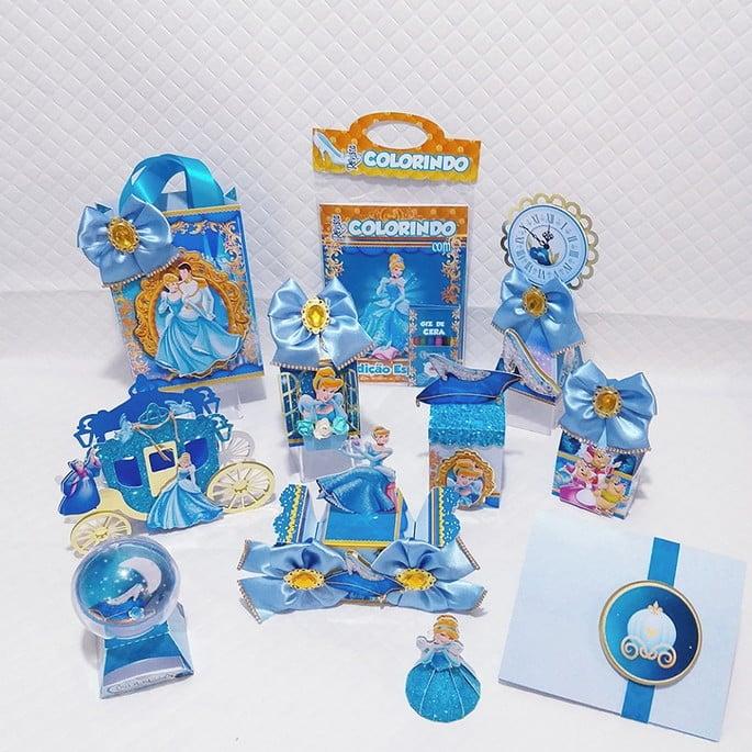 Arquivo de Corte kit cinderela