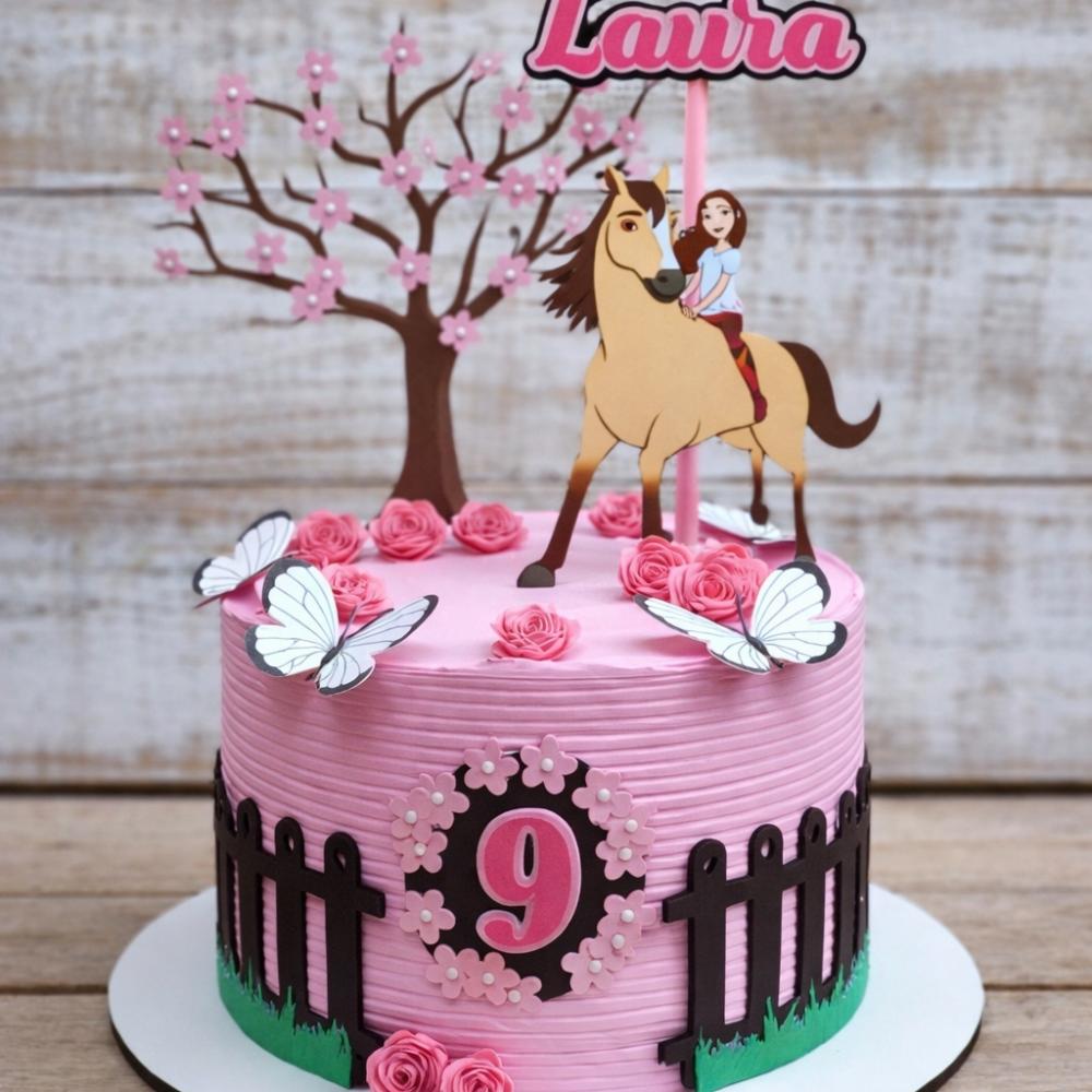 Arquivo de Corte Topo de bolo Spirit